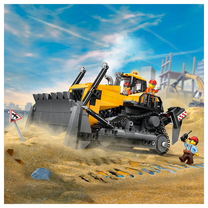 LEGO 60466 City Gelber Bulldozer mit Frontlader