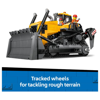 LEGO 60466 City Gelber Bulldozer mit Frontlader