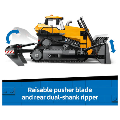 LEGO 60466 City Gelber Bulldozer mit Frontlader