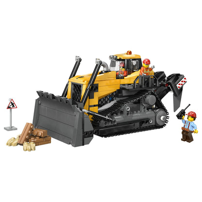 LEGO 60466 City Gelber Bulldozer mit Frontlader
