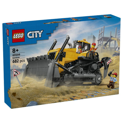 LEGO 60466 City Gelber Bulldozer mit Frontlader