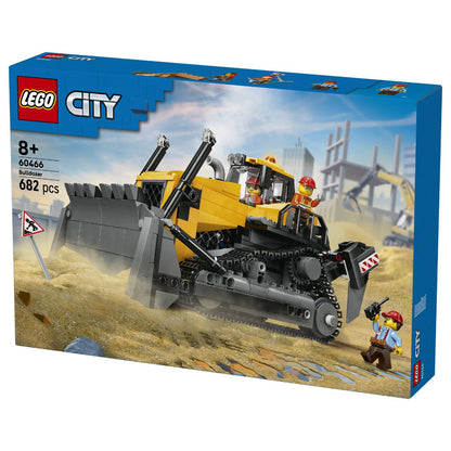 LEGO 60466 City Gelber Bulldozer mit Frontlader
