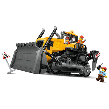LEGO 60466 City Gelber Bulldozer mit Frontlader
