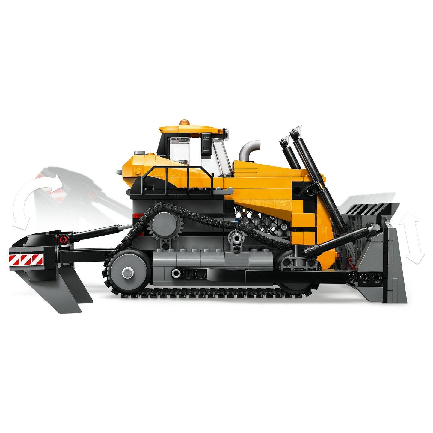 LEGO 60466 City Gelber Bulldozer mit Frontlader