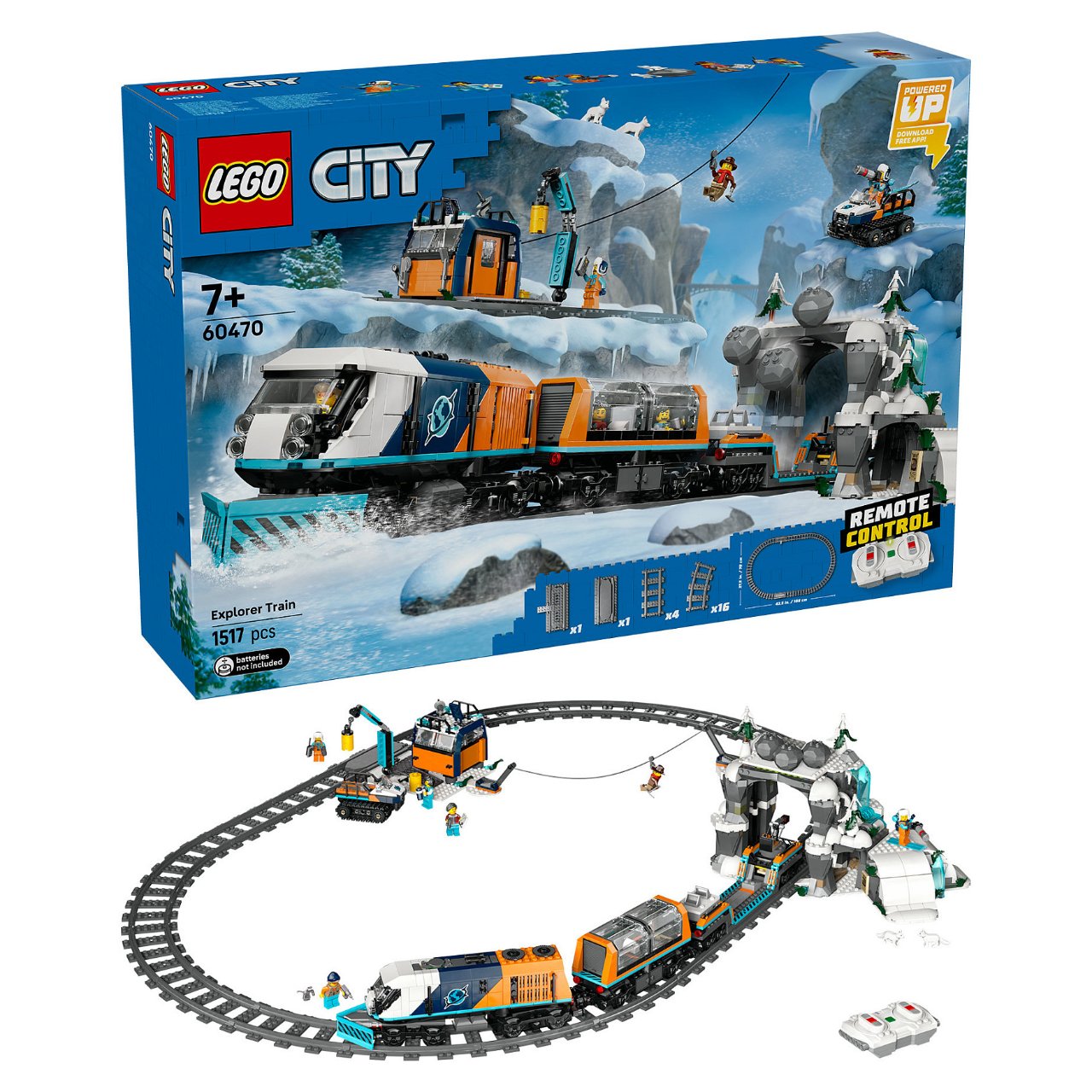 LEGO 60470 City Arktis-Polarexpress