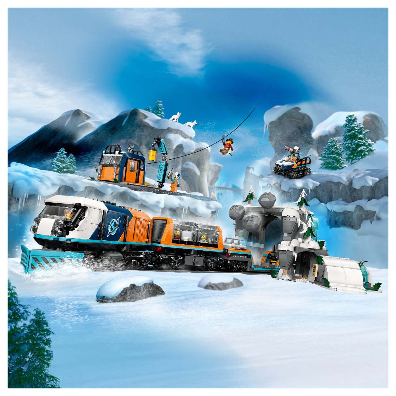 LEGO 60470 City Arktis-Polarexpress
