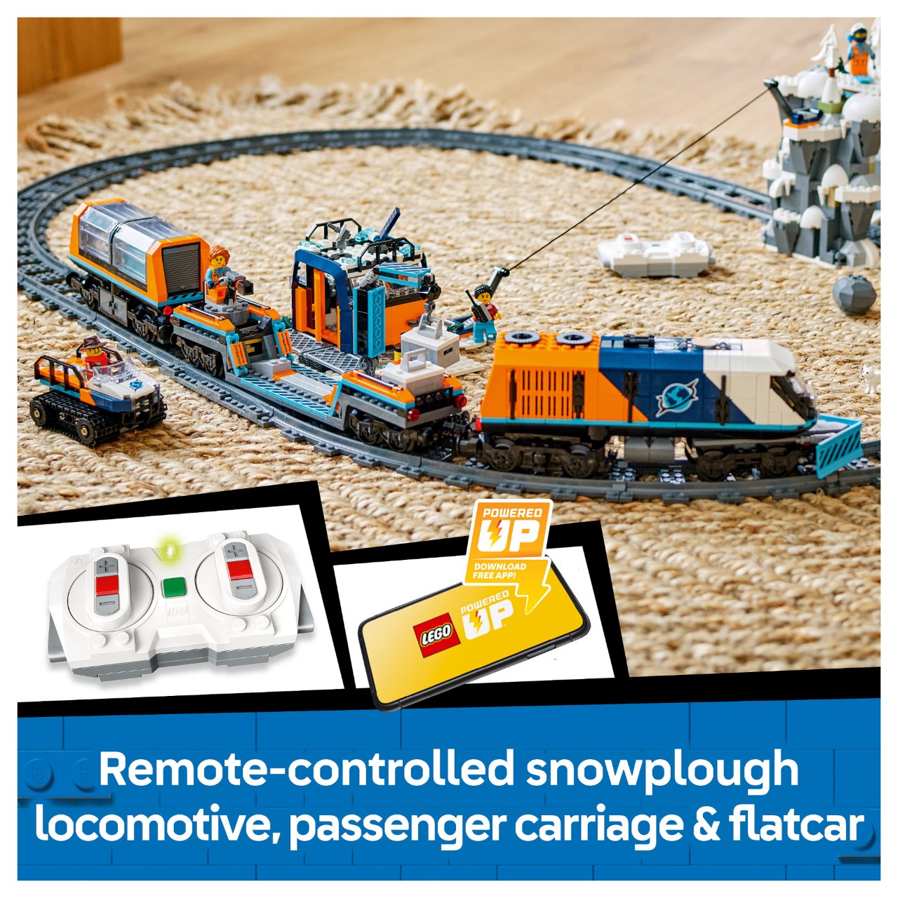 LEGO 60470 City Arktis-Polarexpress