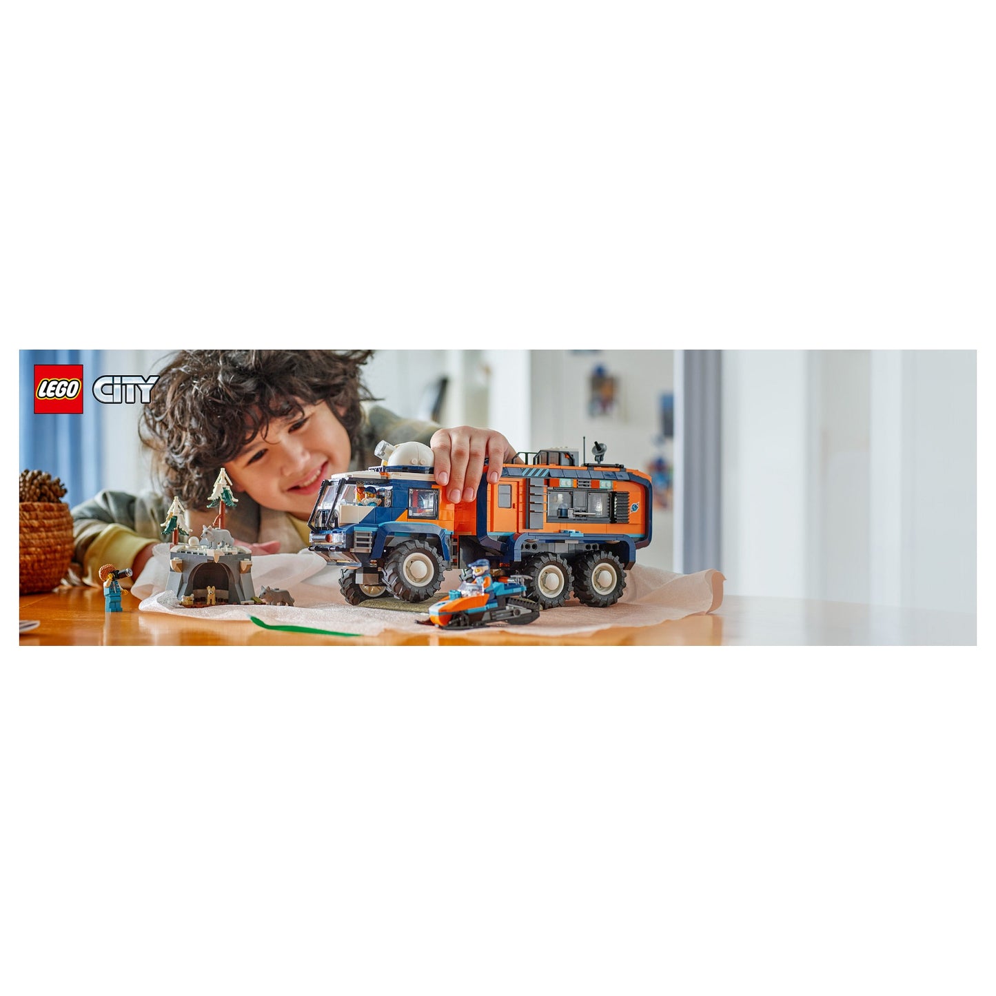 LEGO 60471 City Arktis-Truck mit Labor
