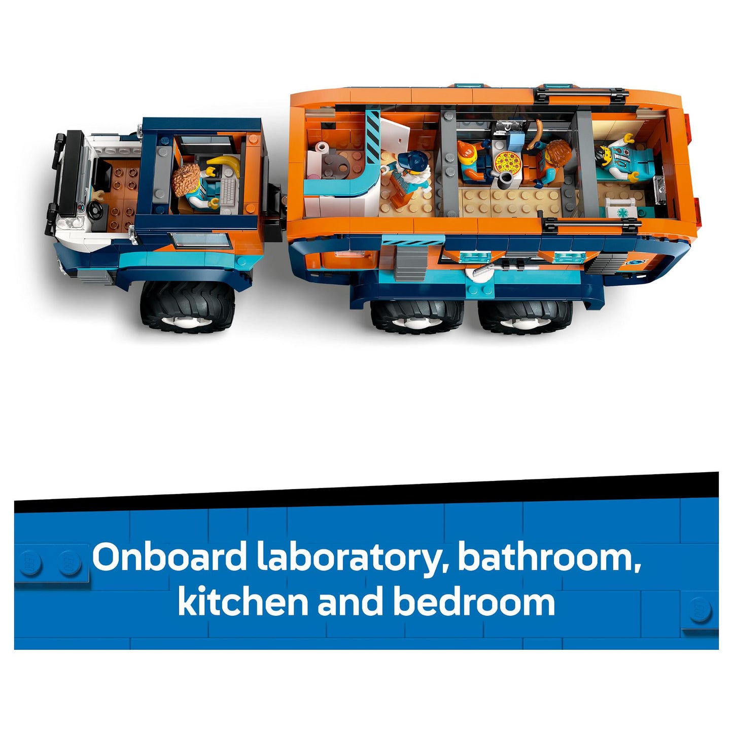 LEGO 60471 City Arktis-Truck mit Labor