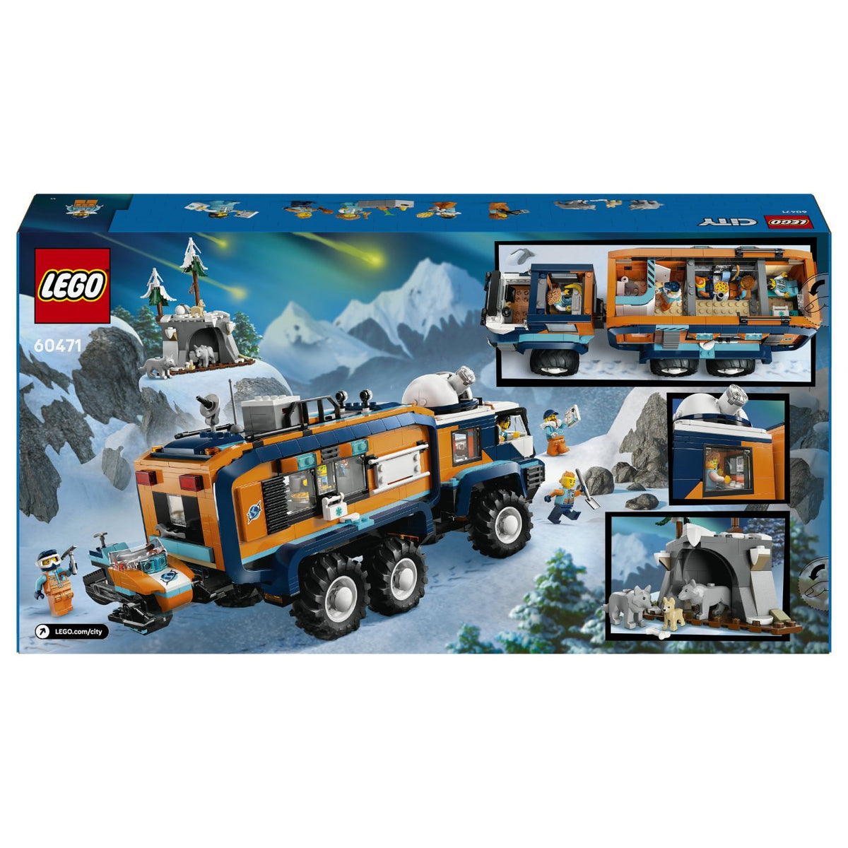 LEGO 60471 City Arktis-Truck mit Labor