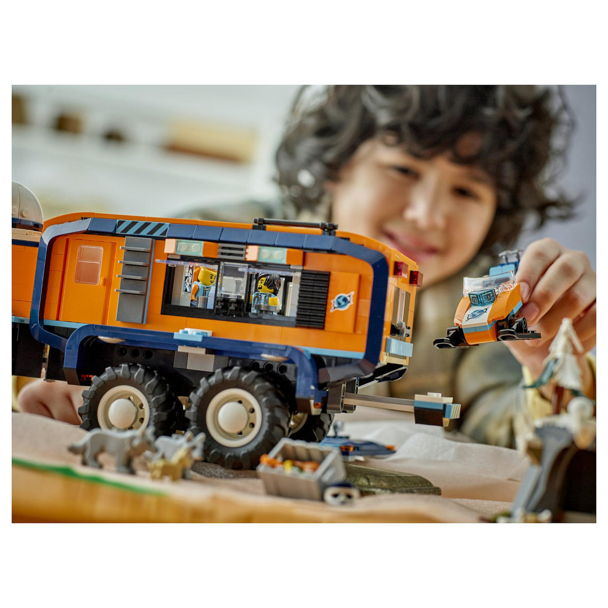 LEGO 60471 City Arktis-Truck mit Labor