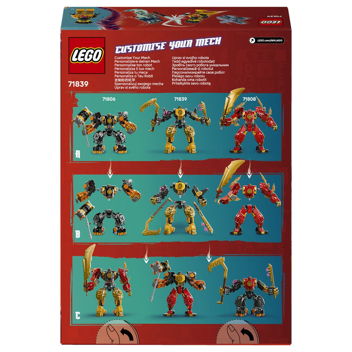 LEGO 71839 Ninjago Arins Spinjitzumech