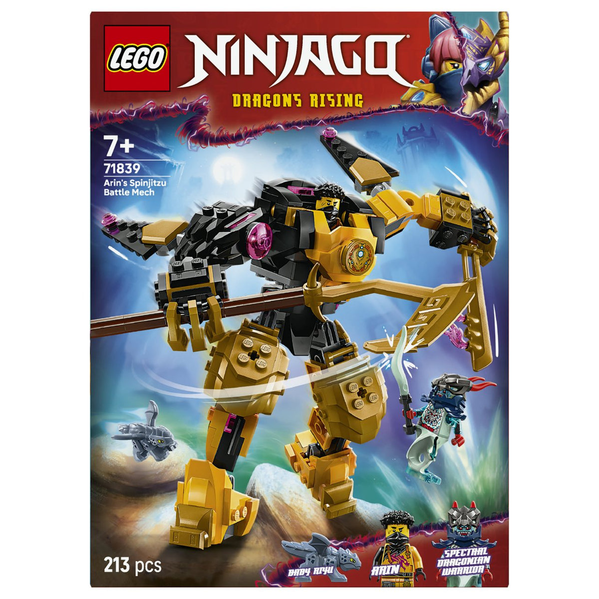 LEGO 71839 Ninjago Arins Spinjitzumech