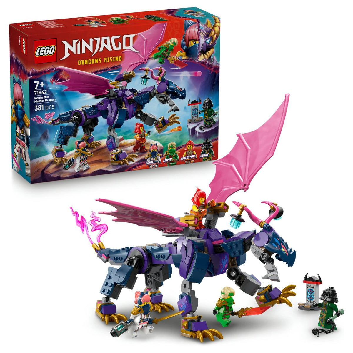 LEGO 71842 Ninjago Rontu der Meisterdrache
