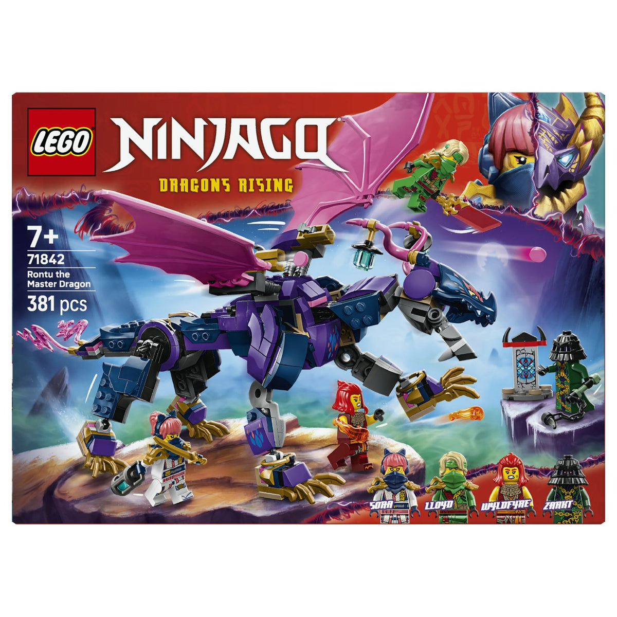 LEGO 71842 Ninjago Rontu der Meisterdrache