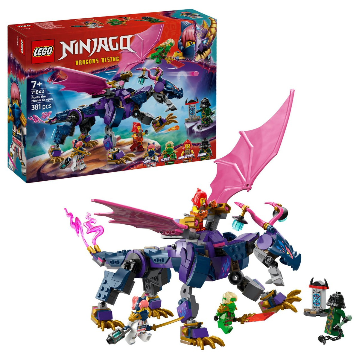 LEGO 71842 Ninjago Rontu der Meisterdrache