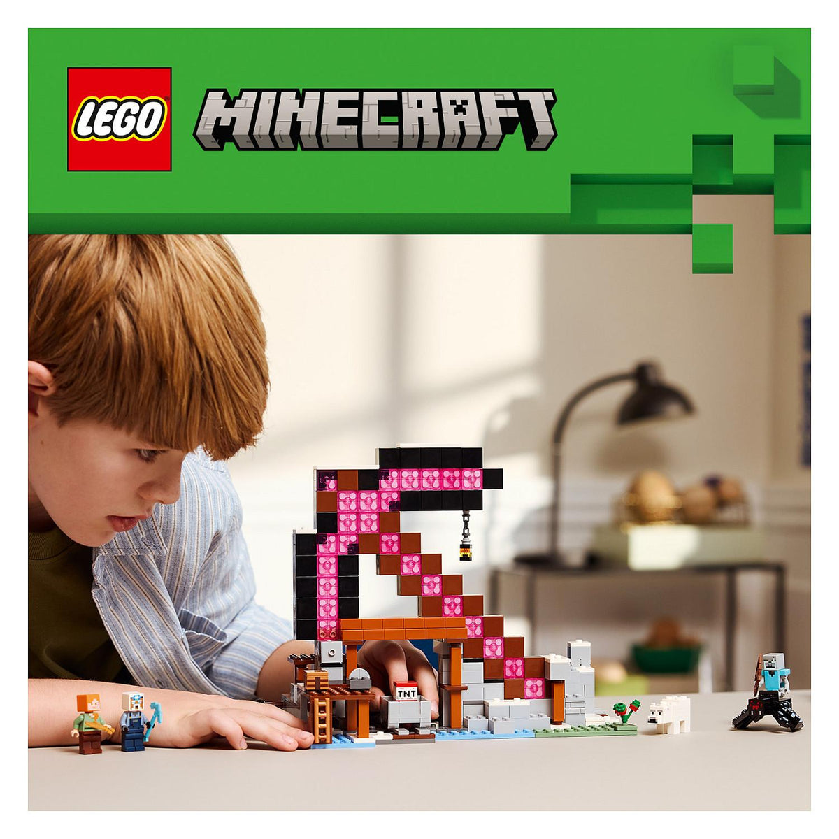 LEGO 21277 Minecraft Die Spitzhackenmine