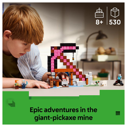 LEGO 21277 Minecraft Die Spitzhackenmine