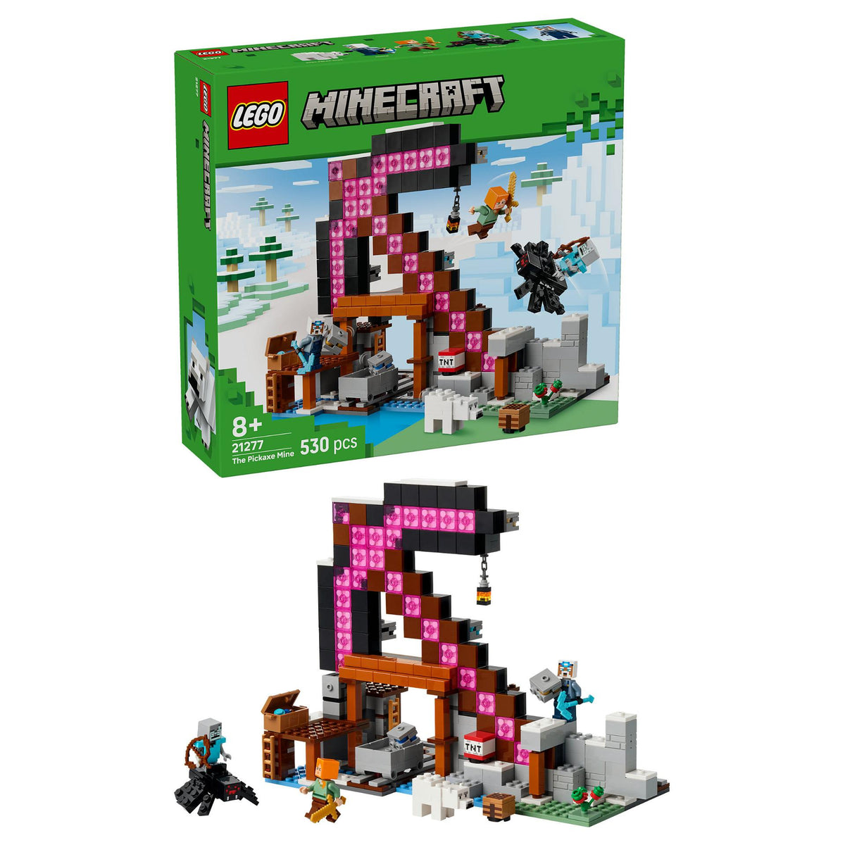 LEGO 21277 Minecraft Die Spitzhackenmine