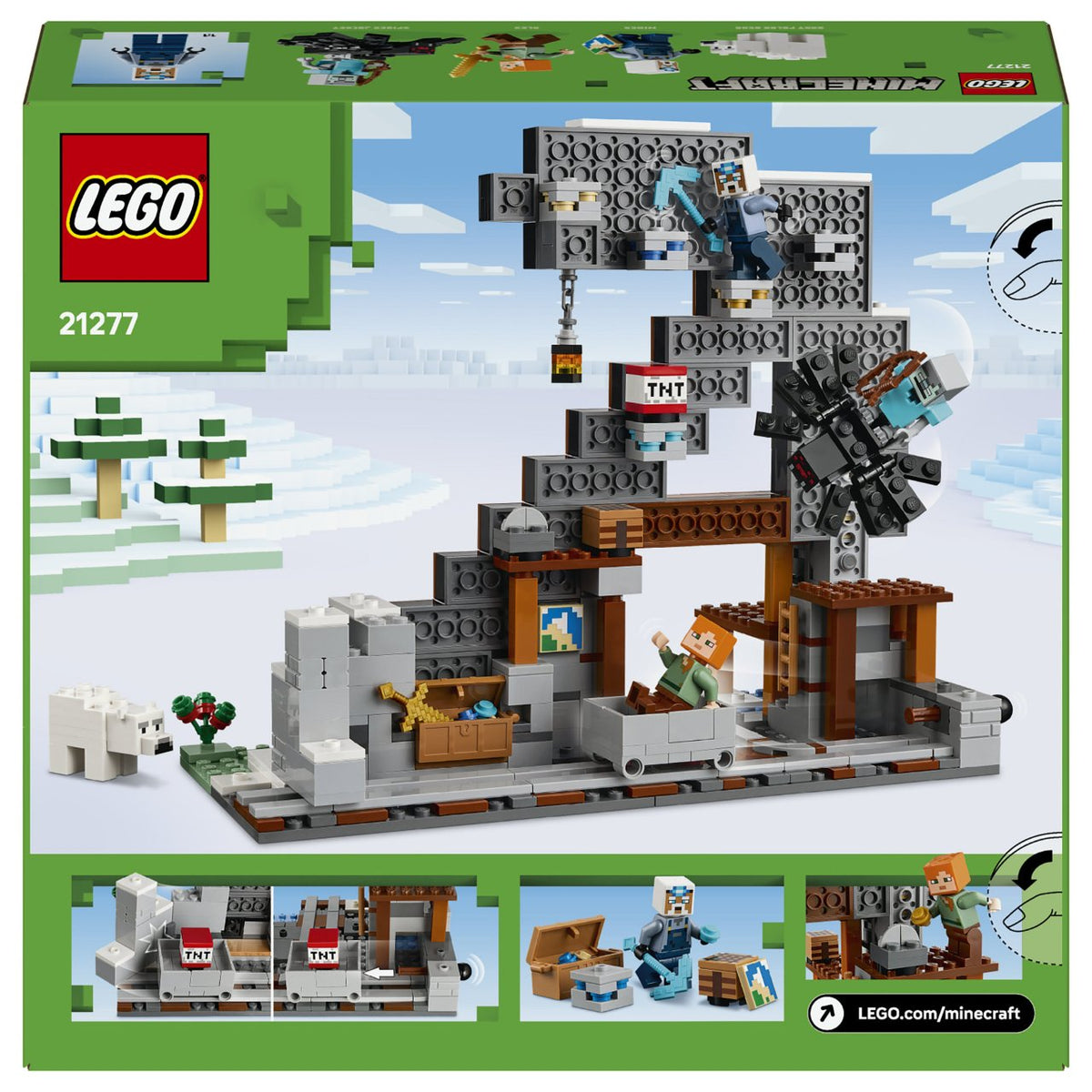 LEGO 21277 Minecraft Die Spitzhackenmine