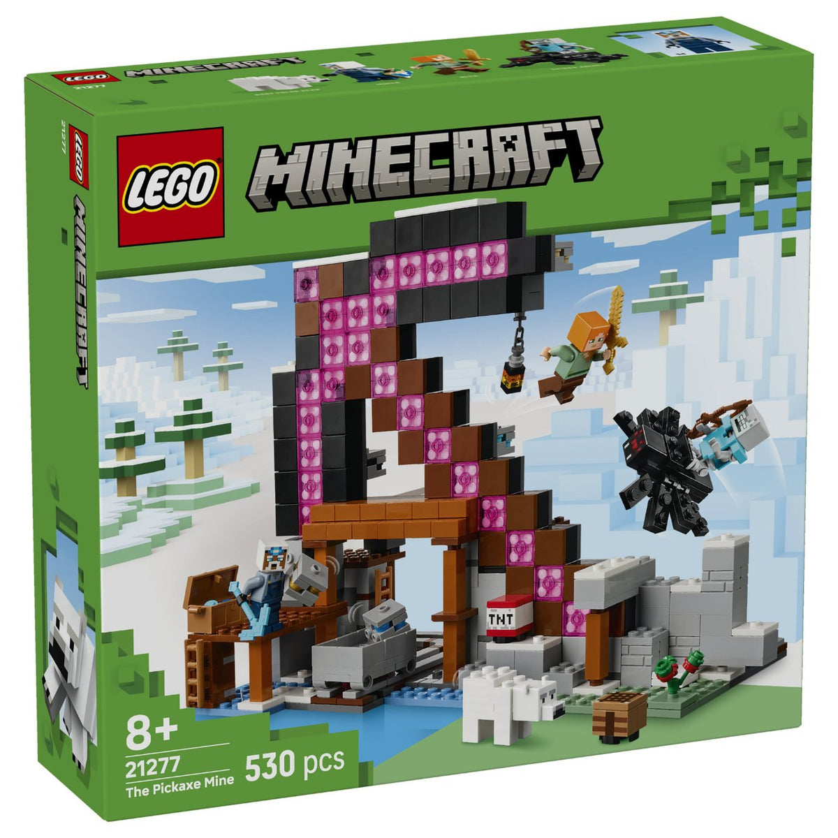 LEGO 21277 Minecraft Die Spitzhackenmine