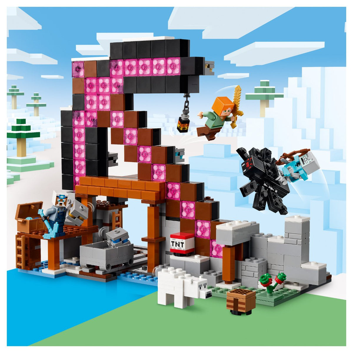 LEGO 21277 Minecraft Die Spitzhackenmine