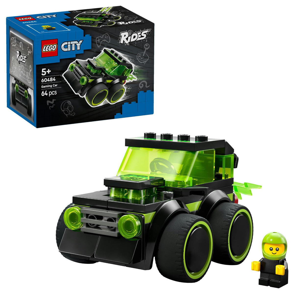 LEGO City 60484 Coole Flitzer - Gaming-Rennauto