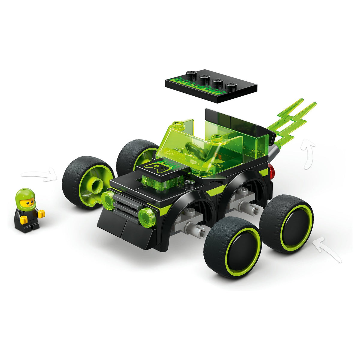 LEGO City 60484 Coole Flitzer - Gaming-Rennauto