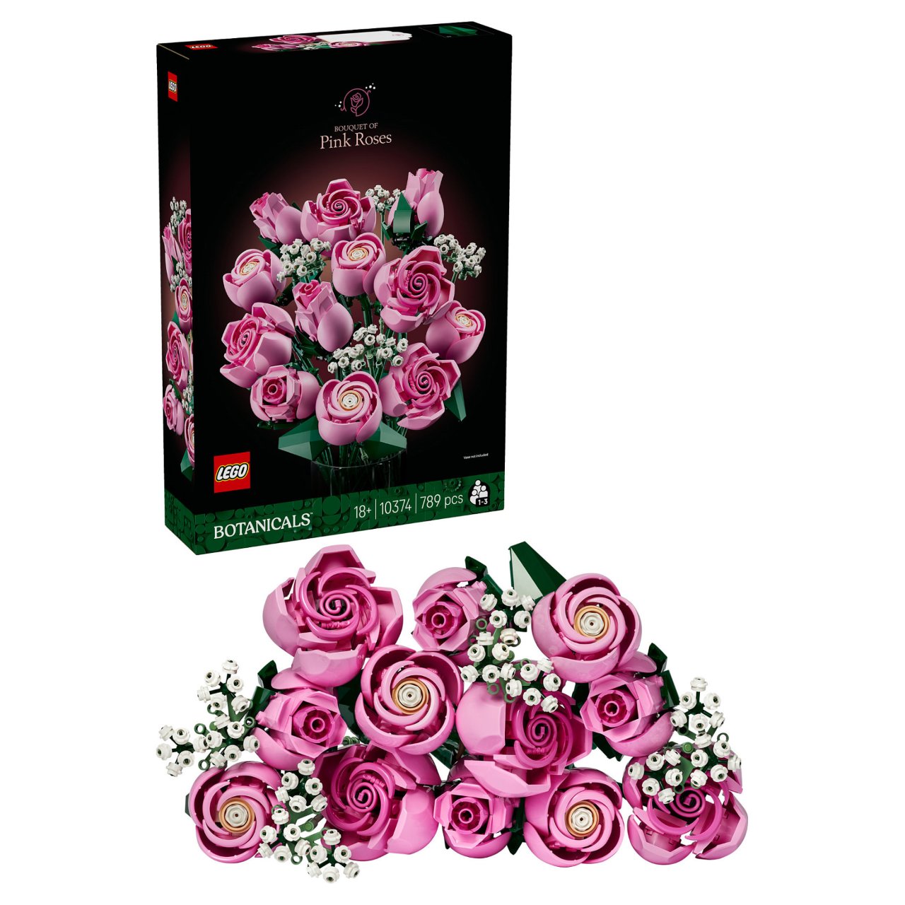 LEGO Botanicals 10374 Rosa Rosenstrauß