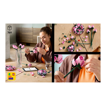 LEGO Botanicals 10374 Rosa Rosenstrauß