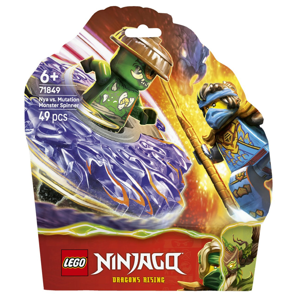 LEGO Ninjago 71849 Nya vs. Mutationsmonster-Spinner