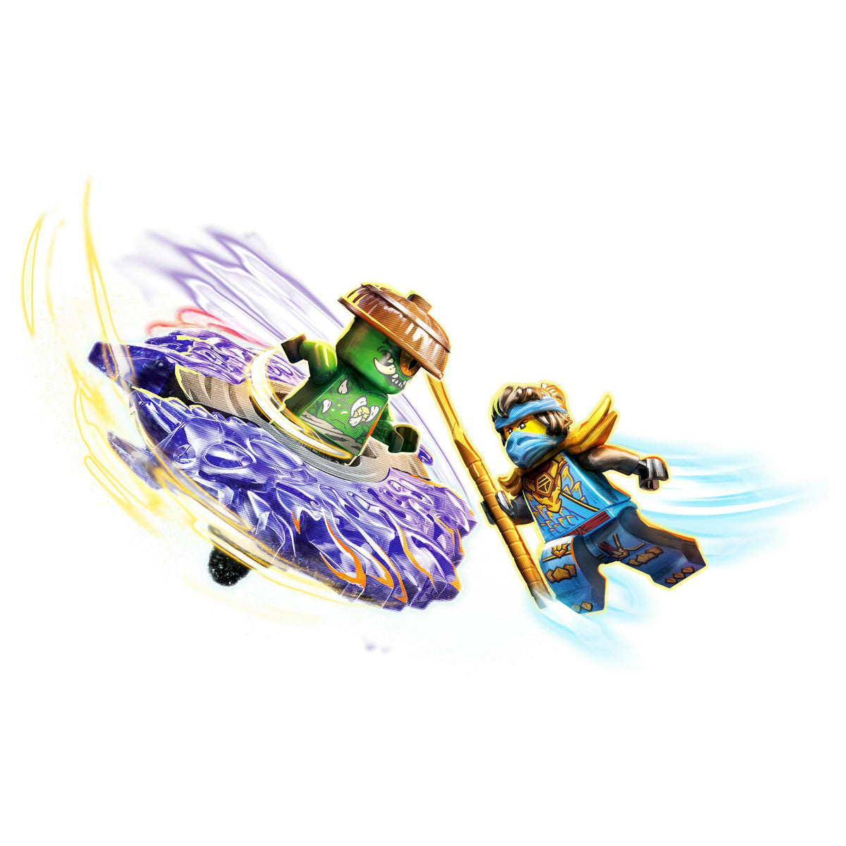 LEGO Ninjago 71849 Nya vs. Mutationsmonster-Spinner
