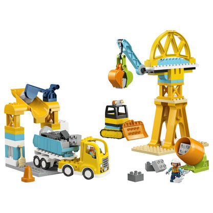 LEGO DUPLO 10476 Baustelle mit Baufahrzeugen 3-in-1-Set