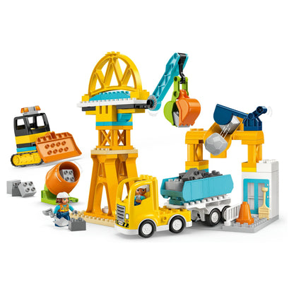 LEGO DUPLO 10476 Baustelle mit Baufahrzeugen 3-in-1-Set