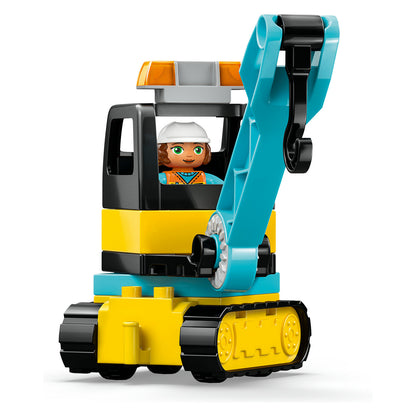 LEGO DUPLO 10476 Baustelle mit Baufahrzeugen 3-in-1-Set