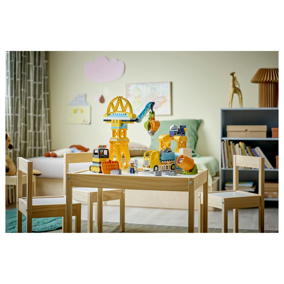 LEGO DUPLO 10476 Baustelle mit Baufahrzeugen 3-in-1-Set