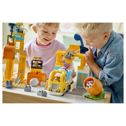LEGO DUPLO 10476 Baustelle mit Baufahrzeugen 3-in-1-Set