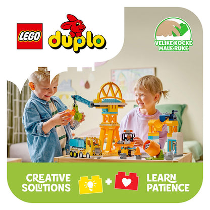 LEGO DUPLO 10476 Baustelle mit Baufahrzeugen 3-in-1-Set