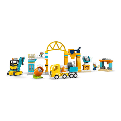 LEGO DUPLO 10476 Baustelle mit Baufahrzeugen 3-in-1-Set