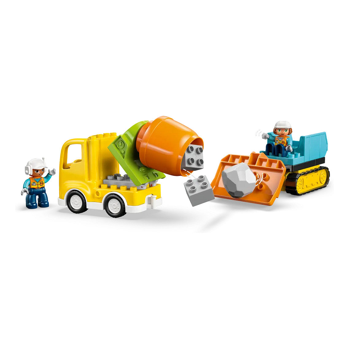 LEGO DUPLO 10476 Baustelle mit Baufahrzeugen 3-in-1-Set