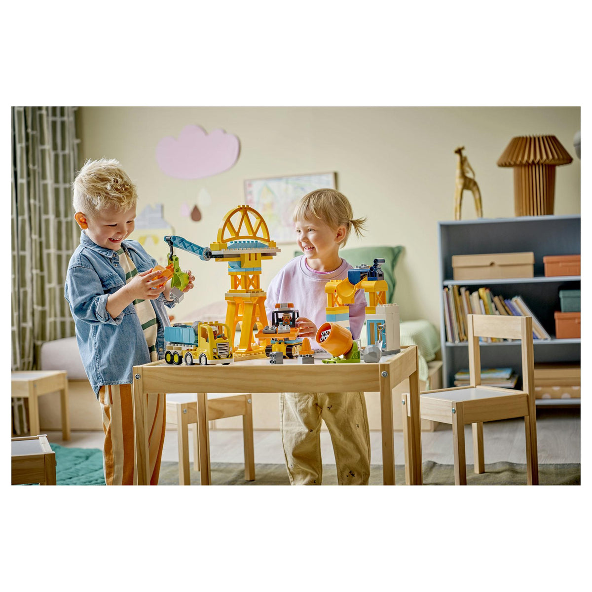 LEGO DUPLO 10476 Baustelle mit Baufahrzeugen 3-in-1-Set