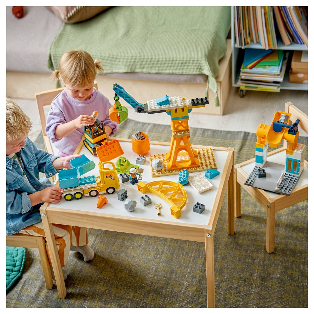 LEGO DUPLO 10476 Baustelle mit Baufahrzeugen 3-in-1-Set