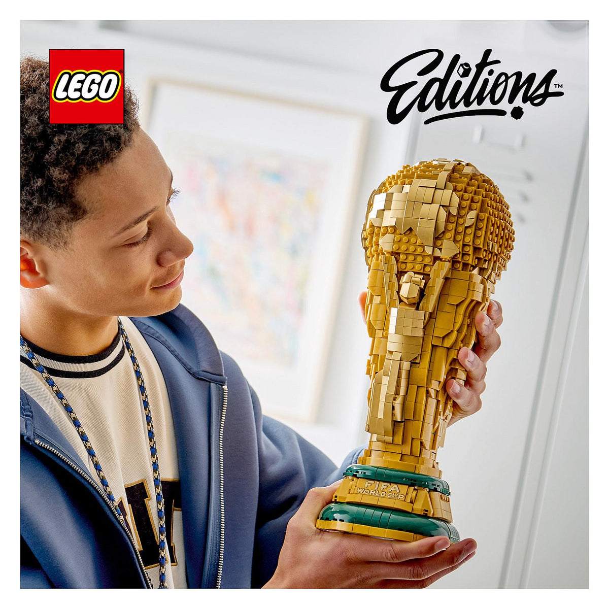 LEGO 43020 Editions Sports Offizieller Pokal der FIFA Fuball-Weltmeisterschaft
