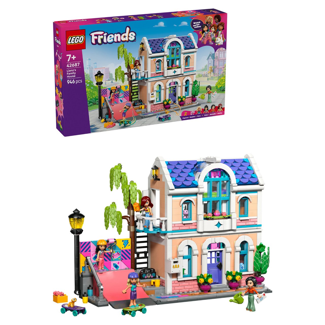 LEGO 42687 Friends Lianns Familienhaus