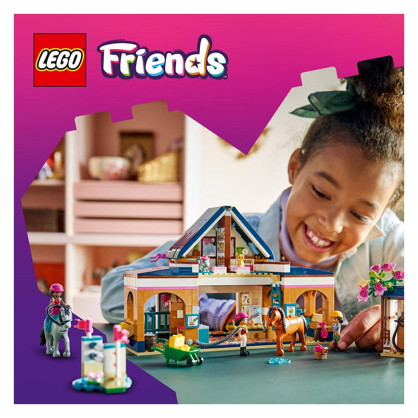 LEGO 42688 Friends Pferdestall und Reitschule