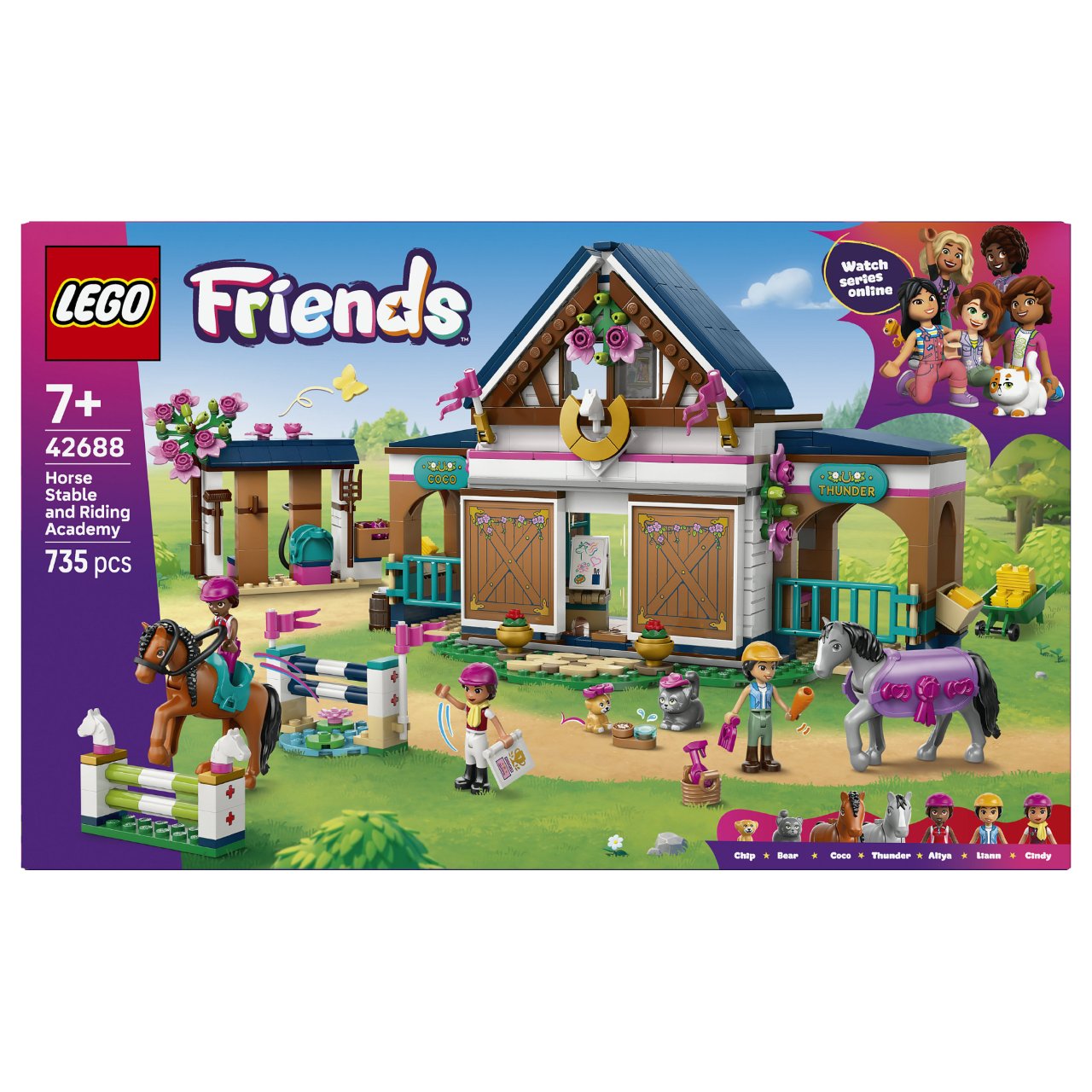 LEGO 42688 Friends Pferdestall und Reitschule