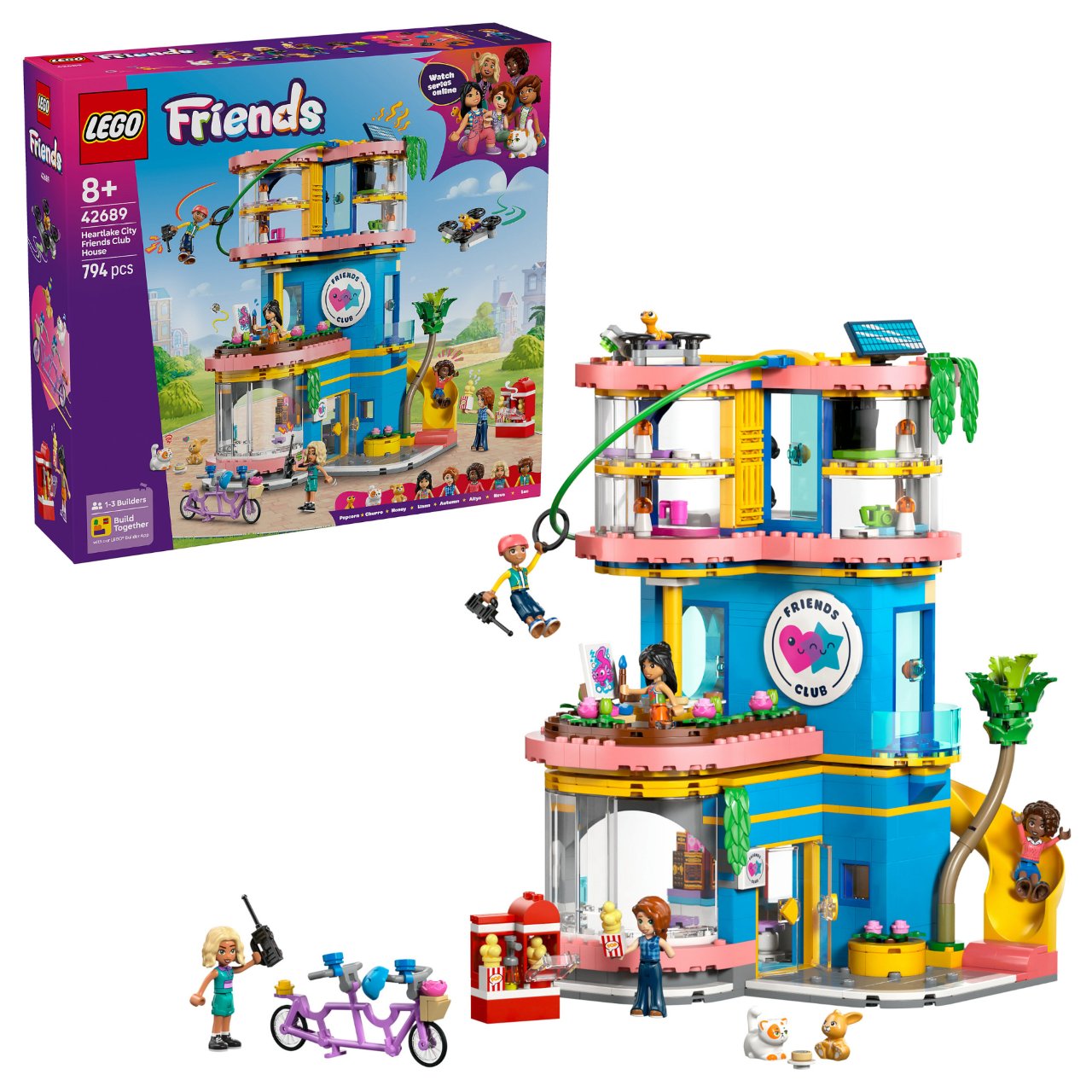 LEGO 42689 Friends Heartlake City Freundschafts-Clubhaus