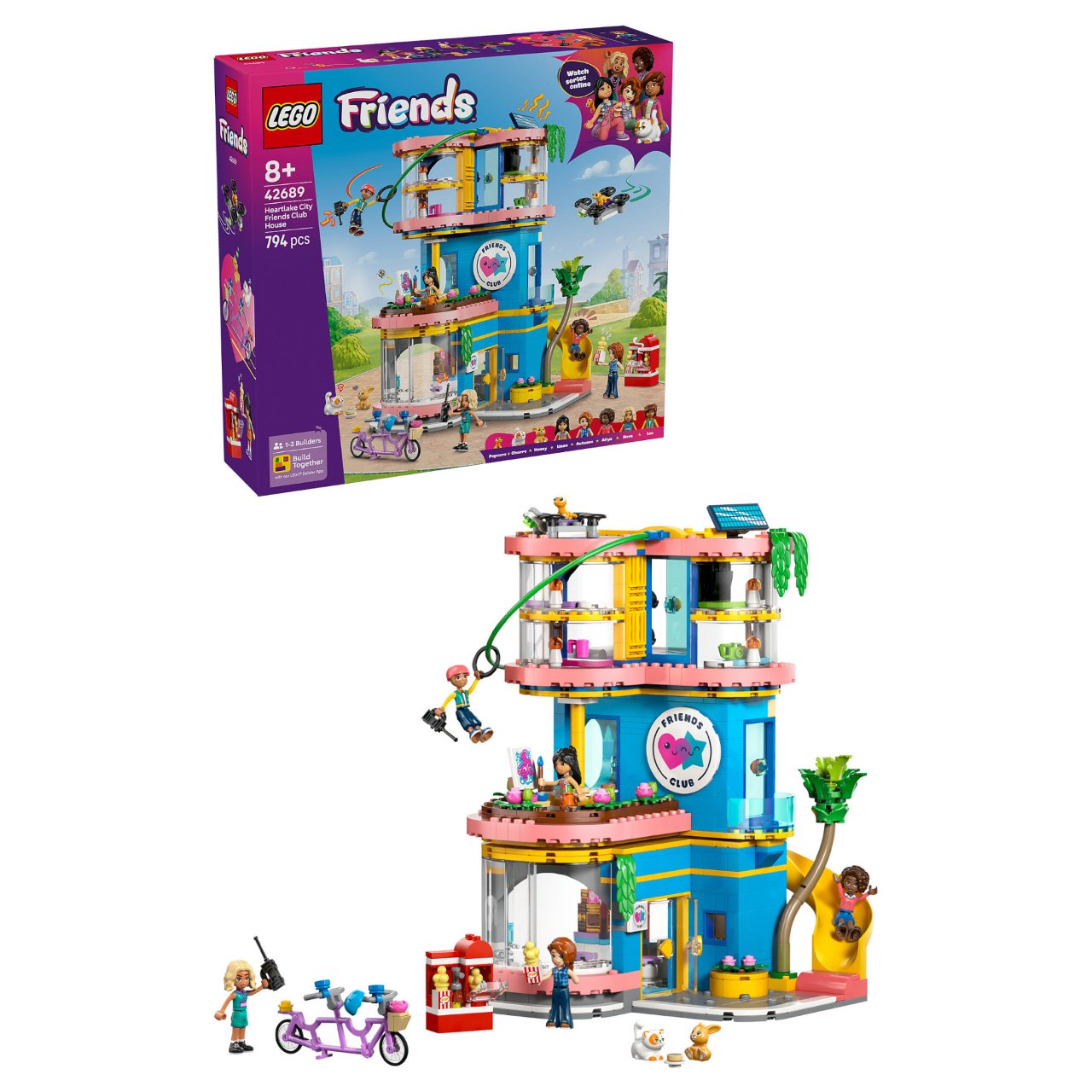 LEGO 42689 Friends Heartlake City Freundschafts-Clubhaus
