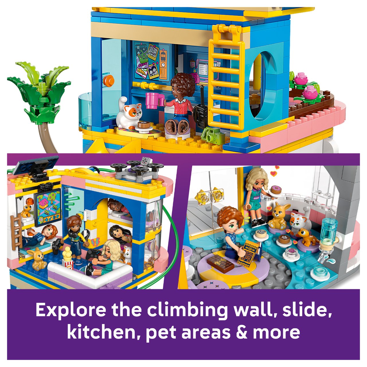 LEGO 42689 Friends Heartlake City Freundschafts-Clubhaus