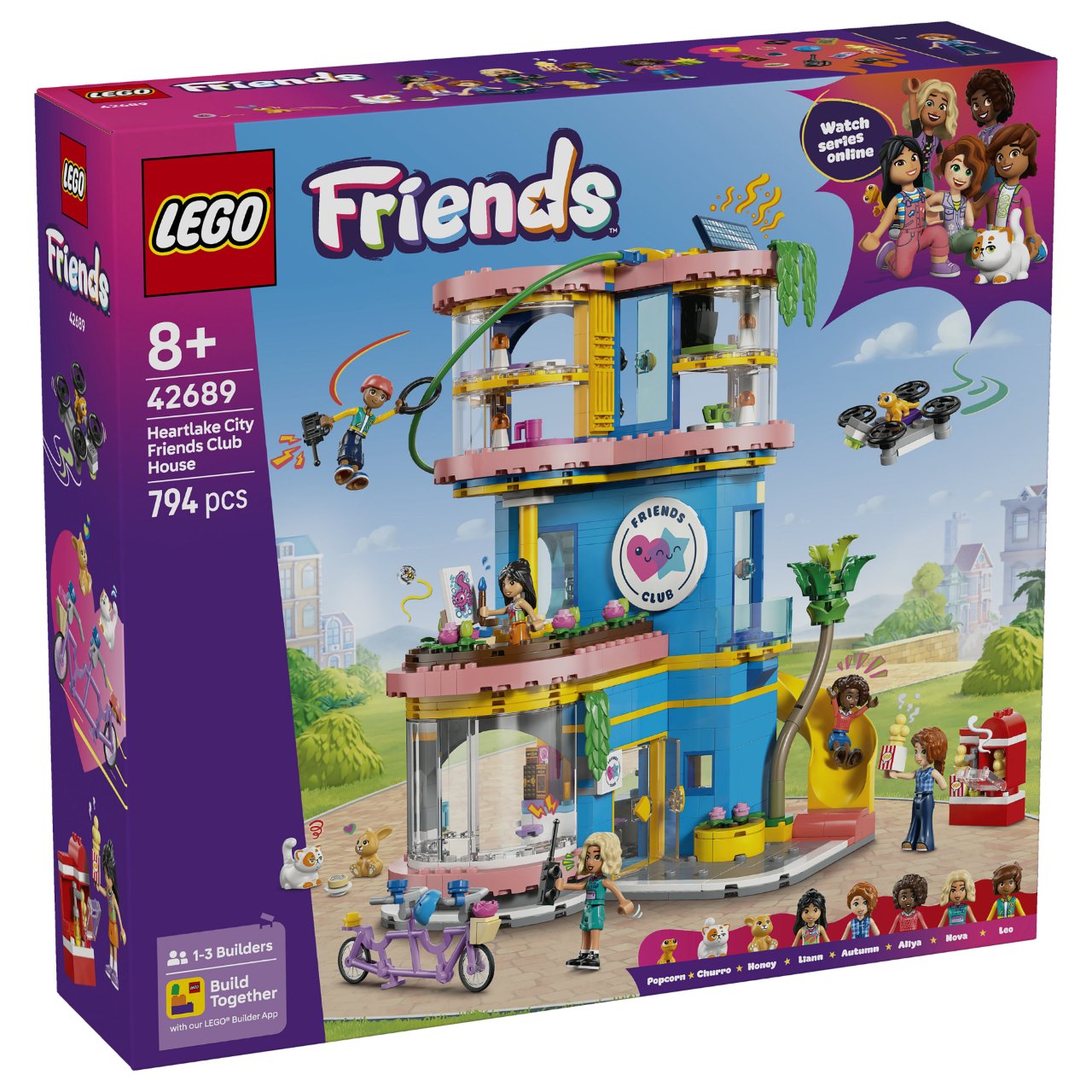 LEGO 42689 Friends Heartlake City Freundschafts-Clubhaus